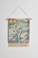 Swans Woven Wall Hanging