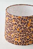 Leopard Print Drum Lamp Shade