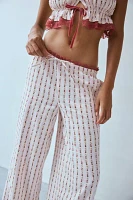 Out From Under Hearts Desire Straight Leg Lounge Pant