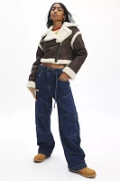 BDG Echo Baggy Belted Cargo Jean