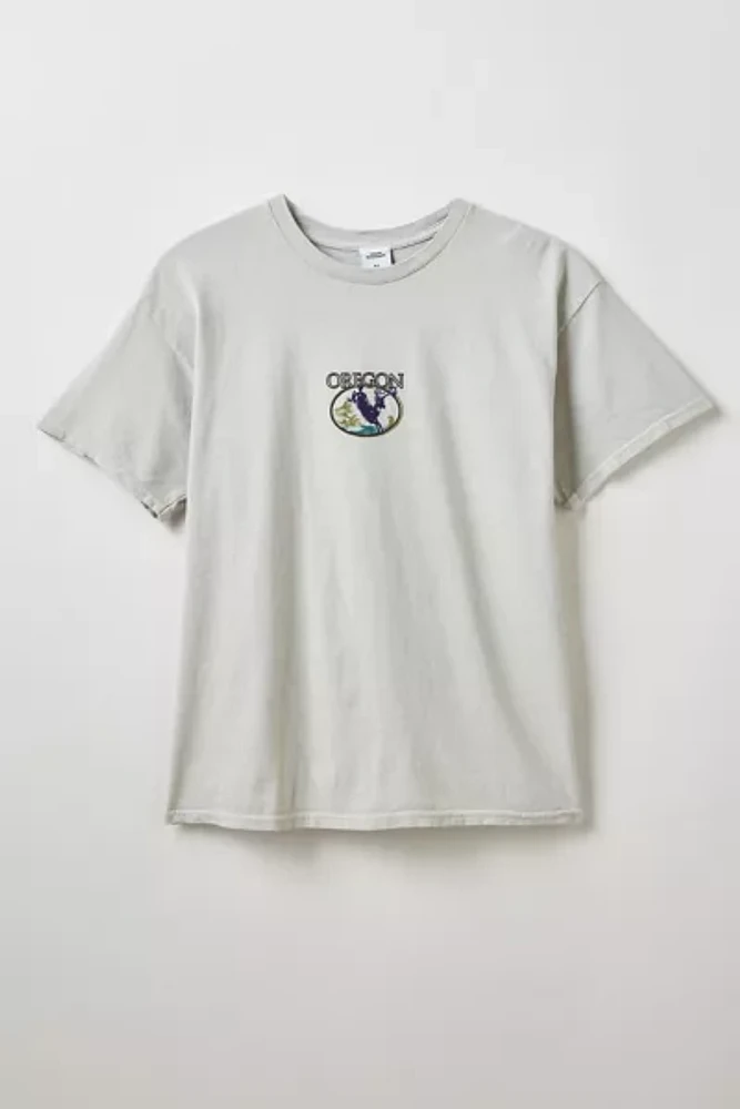 Oregon Short Sleeve Cotton Graphic Tee