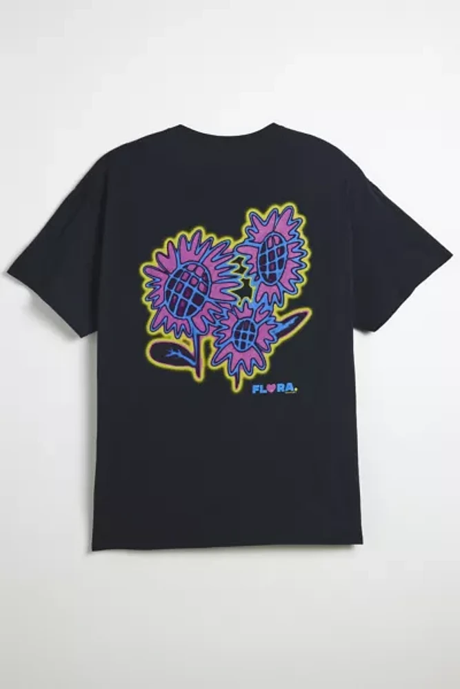 Flora Cotton Graphic Tee