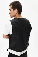 BDG Faux Leather Riding Vest