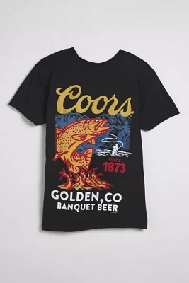 Screen Stars Coors Fishing Graphic Tee