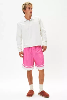 UO Contrast Stripe Rayon Short