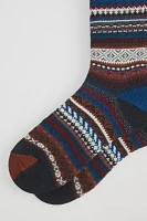 Fair Isle Crew Sock