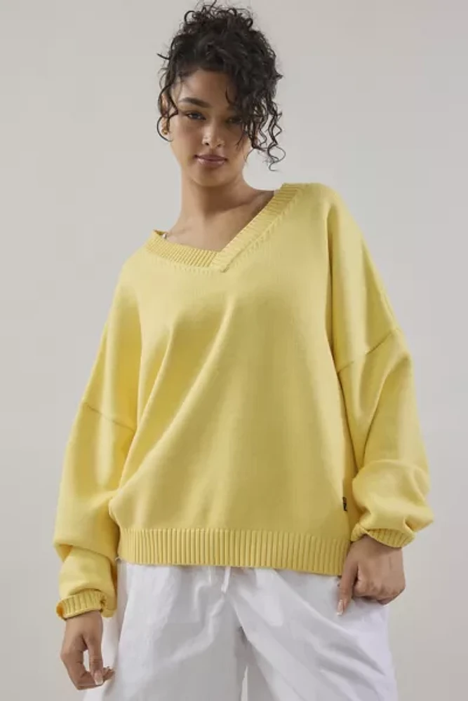 FILA X HAILEY V-Neck Knit Sweater