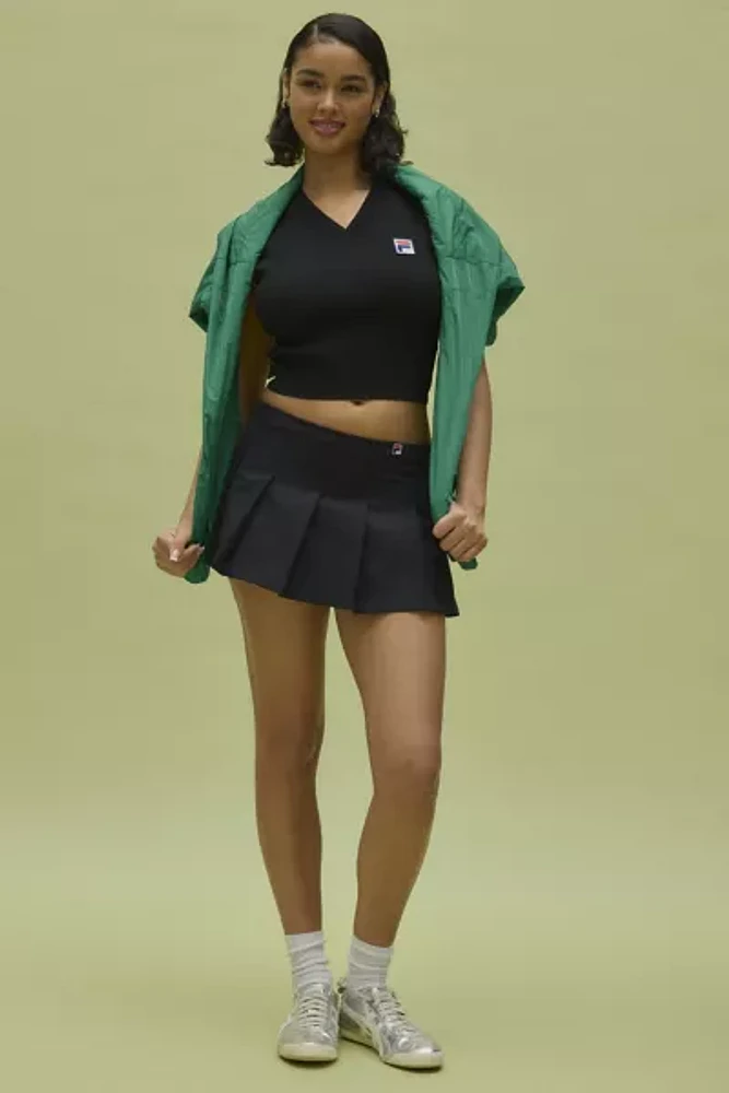 FILA X HAILEY Pleated Mini Skirt