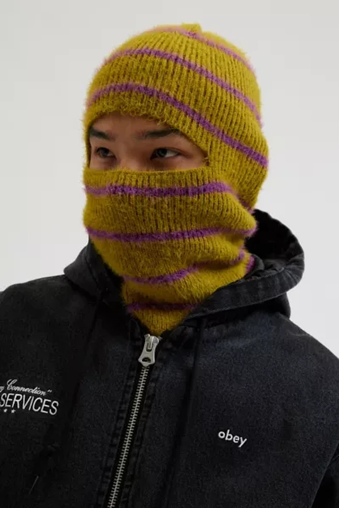 Stripe Pattern Balaclava