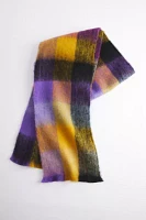 Bold Check Woven Scarf