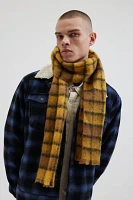 Windowpane Pattern Woven Scarf