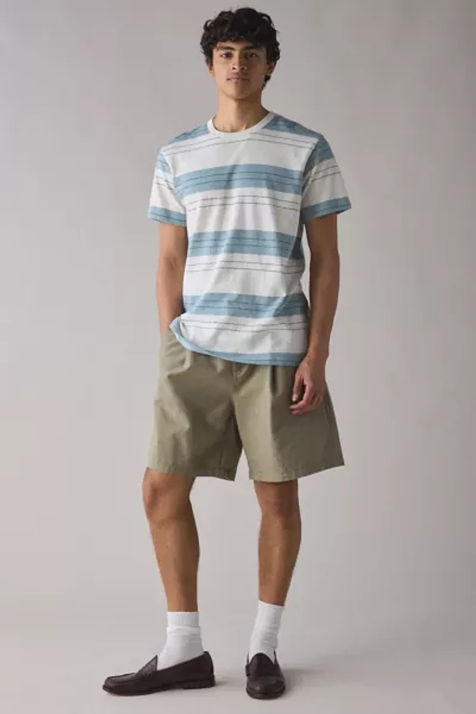 Katin Greg Stripe Pattern Cotton Tee