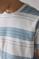Katin Greg Stripe Pattern Cotton Tee
