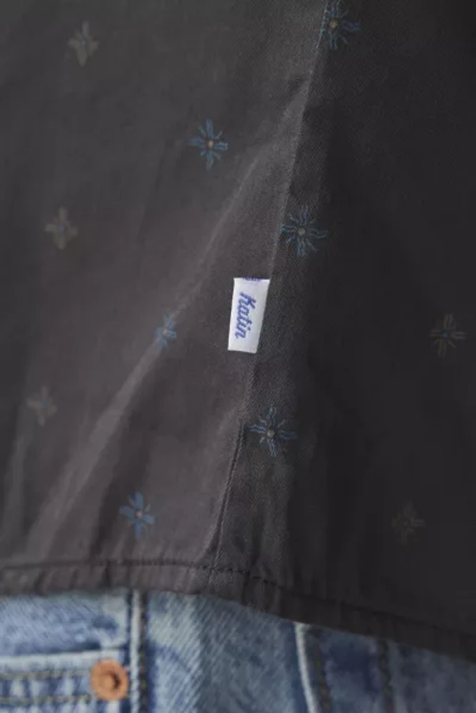 Katin Sol Patterned Short Sleeve Button-Down Shirt