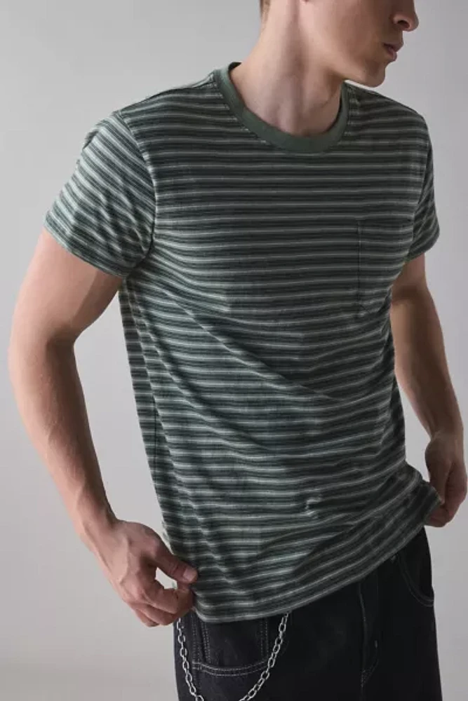 Katin Rural Stripe Cotton Pocket Tee