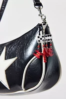 Domino Bag Charm Keychain