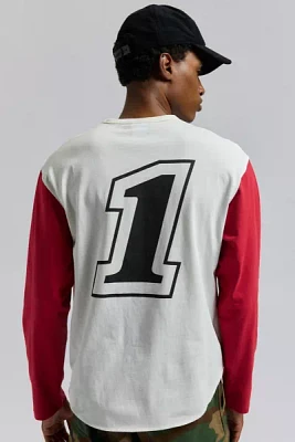 Number 1 Athletics Vintage Graphic Baseball Tee