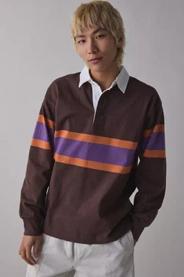 Gramicci Langdon Stripe Long Sleeve Rugby Shirt