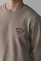 Wrangler Jeans Logo Embroidery Crew Neck Sweatshirt