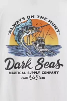 Dark Seas Open Ocean Long Sleeve Graphic Tee