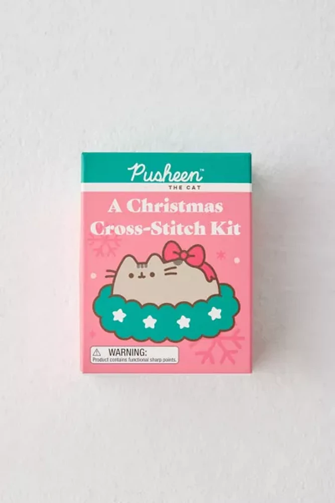 Pusheen: A Christmas Cross-Stitch Kit By Claire Belton, Sosae Caetano & Dennis Caetano