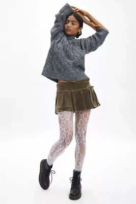 Floral Lace Tights