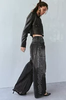 Jaded London Diamante Western Colossus Baggy Jean