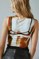 Jaded London Bare All Graphic Tank Top