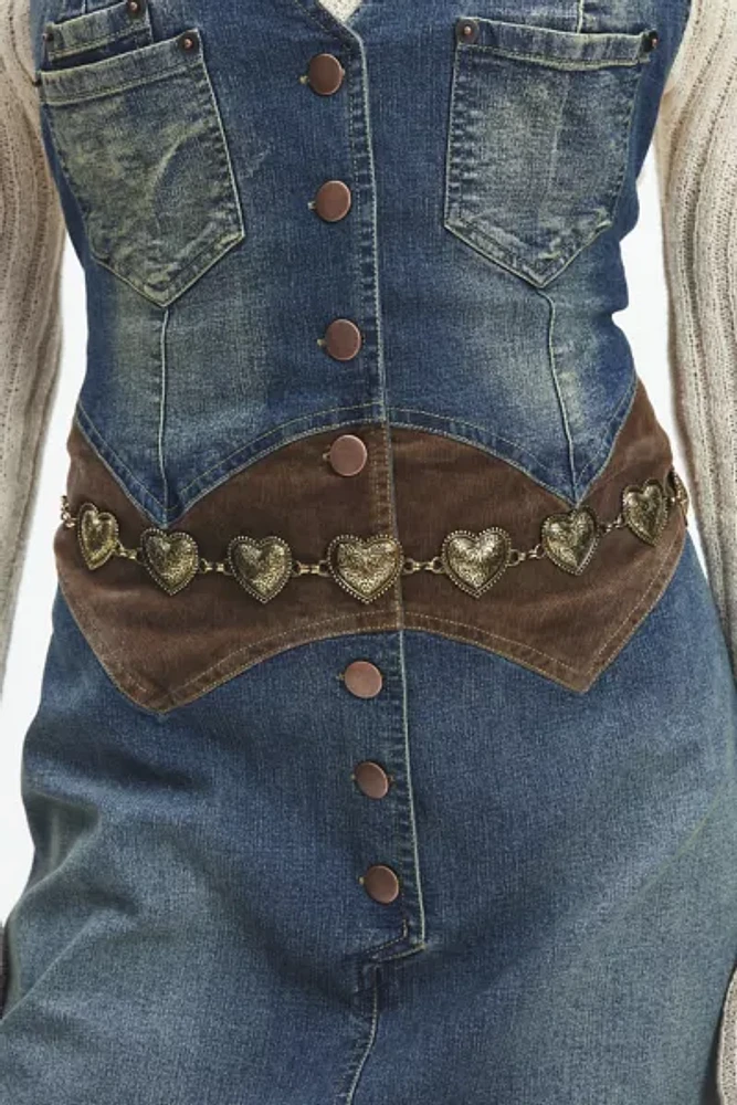 Western Heart Chain Belt