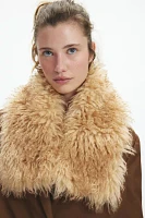 Fluffy Faux Fur Wrap Scarf