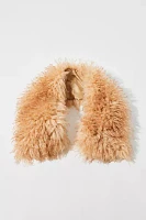 Fluffy Faux Fur Wrap Scarf