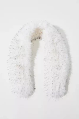 Faux Fur Collar Scarf