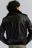 Schott A-2 Naked Cowhide Leather Jacket