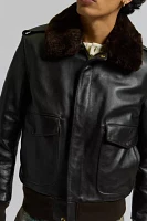 Schott A-2 Naked Cowhide Leather Jacket