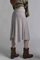 Kimchi Blue Melissa Asymmetric Knit Midi Skirt