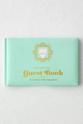 Bathroom Guest Book By Knock Knock