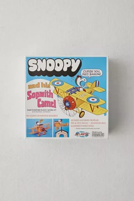 Peanuts Snoopy & His Sopwith Camel Aircraft Model Airplane DIY Kit