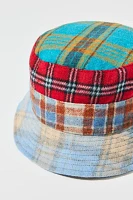 Mixed Plaid Bucket Hat