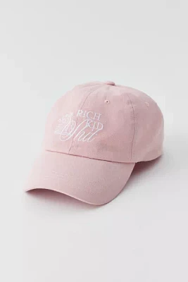 Rich Kid Embroidered Baseball Hat