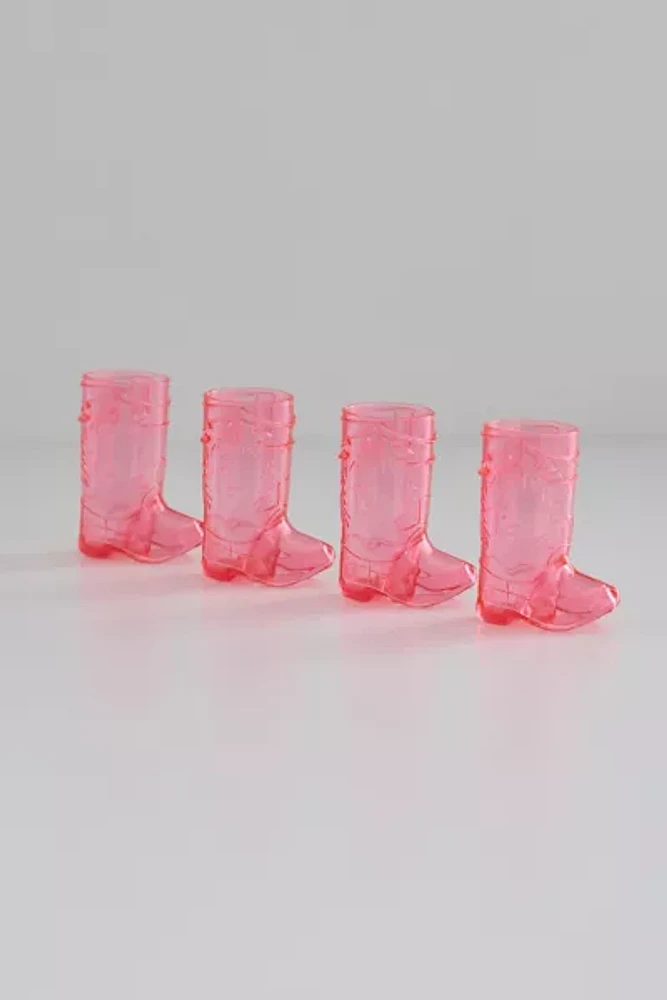 Cowboy Boot Shot Glass Set