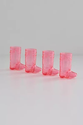 Cowboy Boot Shot Glass Set