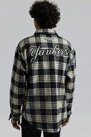 Pro Standard New York Yankees Long Sleeve Flannel Shirt