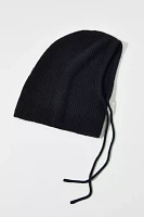 Ribbed Knit Hooded Balaclava