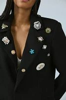 Sister Jane Albert Charm Embellished Blazer