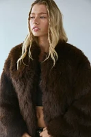 Ghospell Rylee Faux Fur Coat