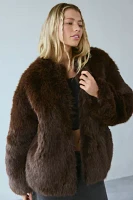 Ghospell Rylee Faux Fur Coat