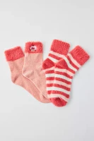 Strawberry Shortcake Chenille Mid Crew Sock 2-Pack