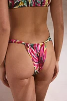 Montce Isla Floral Sandra Ruched Bikini Bottom