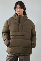 The Very Warm Solid Anorak Puffer Coat