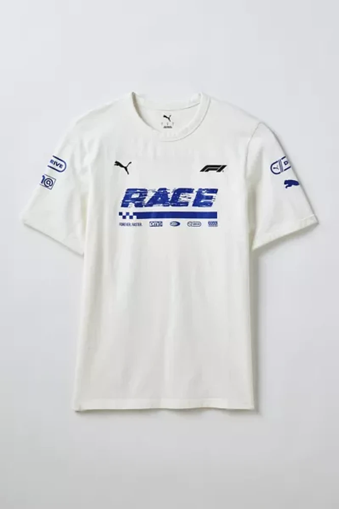 Puma F1 Race Graphic Ringer Tee